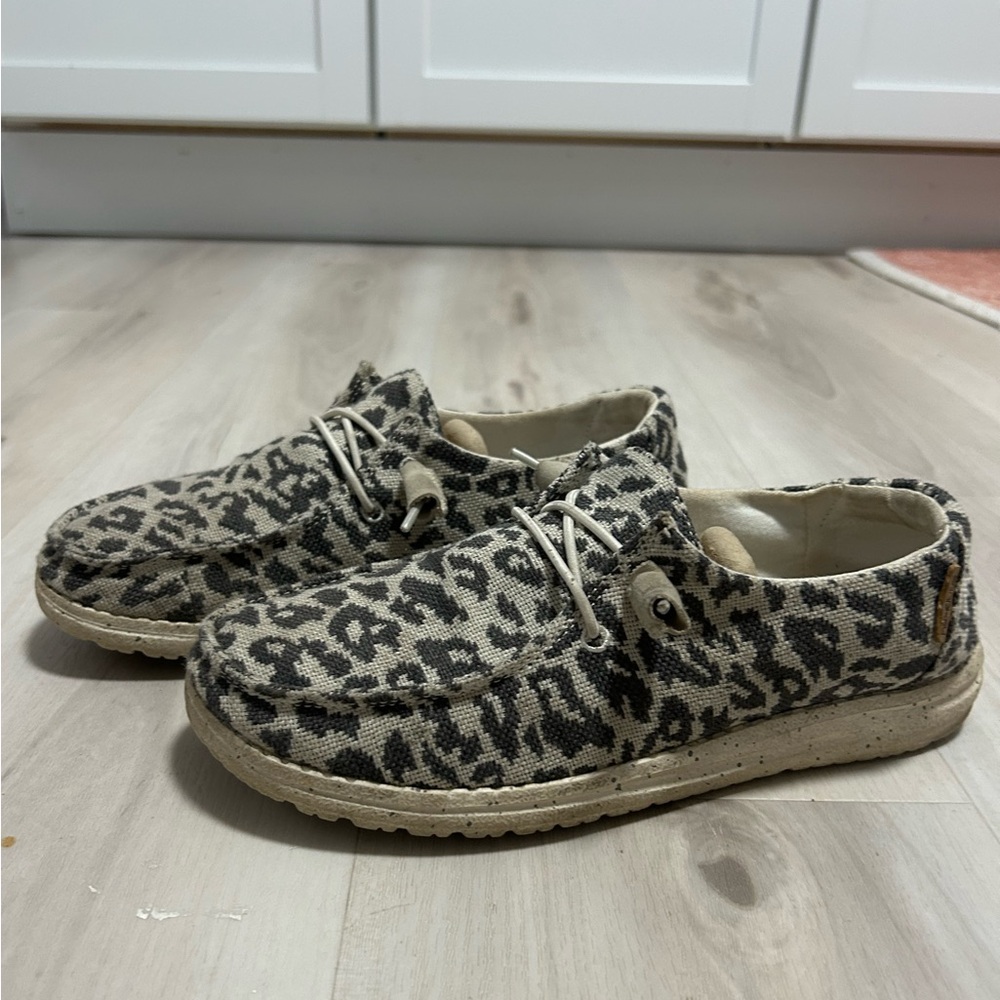 Cheetah Print Women’s Heydudes